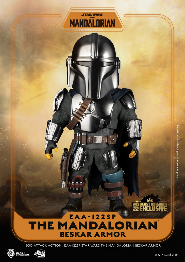 Figura Egg Attack Star Wars The Mandalorian Armadura Beskar Edicion Especial