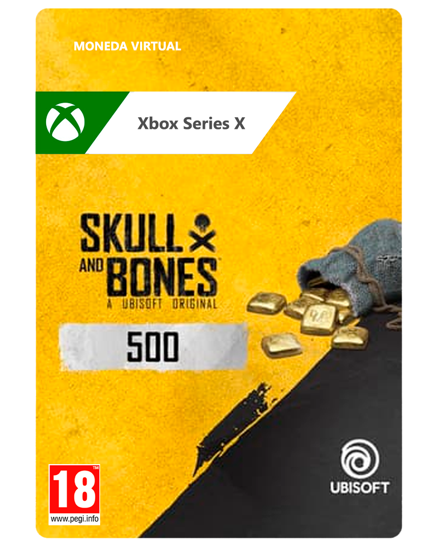 Skull & bones 500 monedas de oro