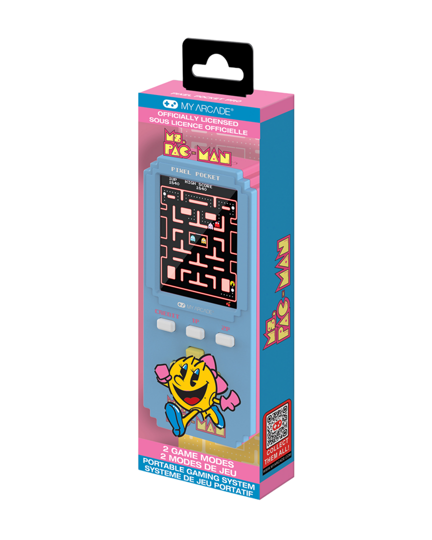 Consola portátil pixel pocket pro ms.pac-man my arcade