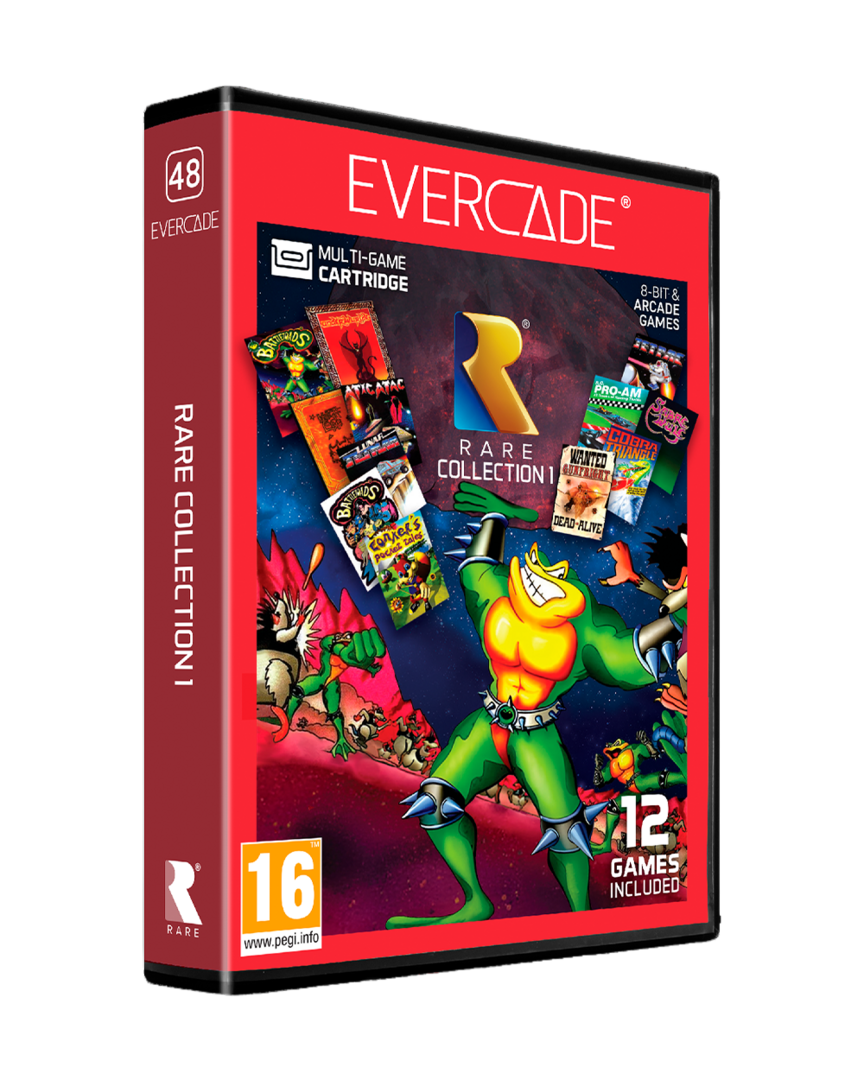 Cartucho evercade rare collection 1