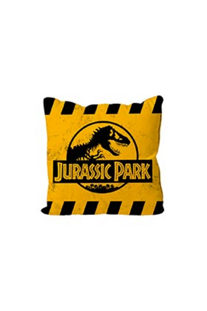 SD TOYS Jurassic Park - Caution Logo - Coussin '40x40x1cm'