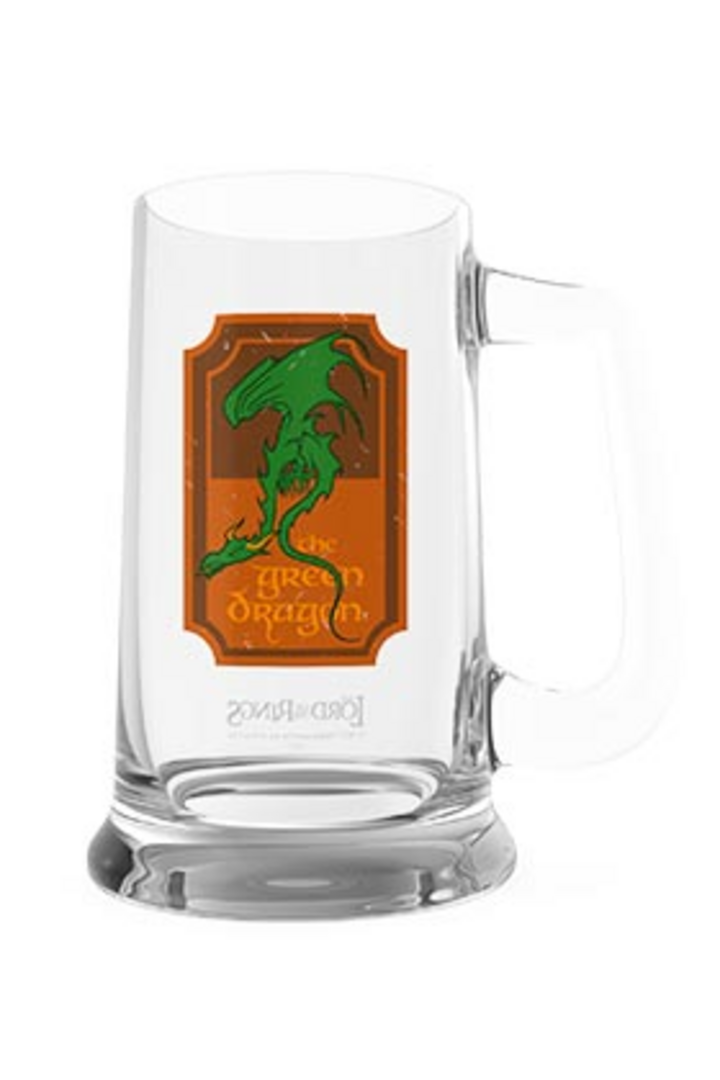 Jarra Cristal De Colección The Green Dragon El Señor De Los Anillos