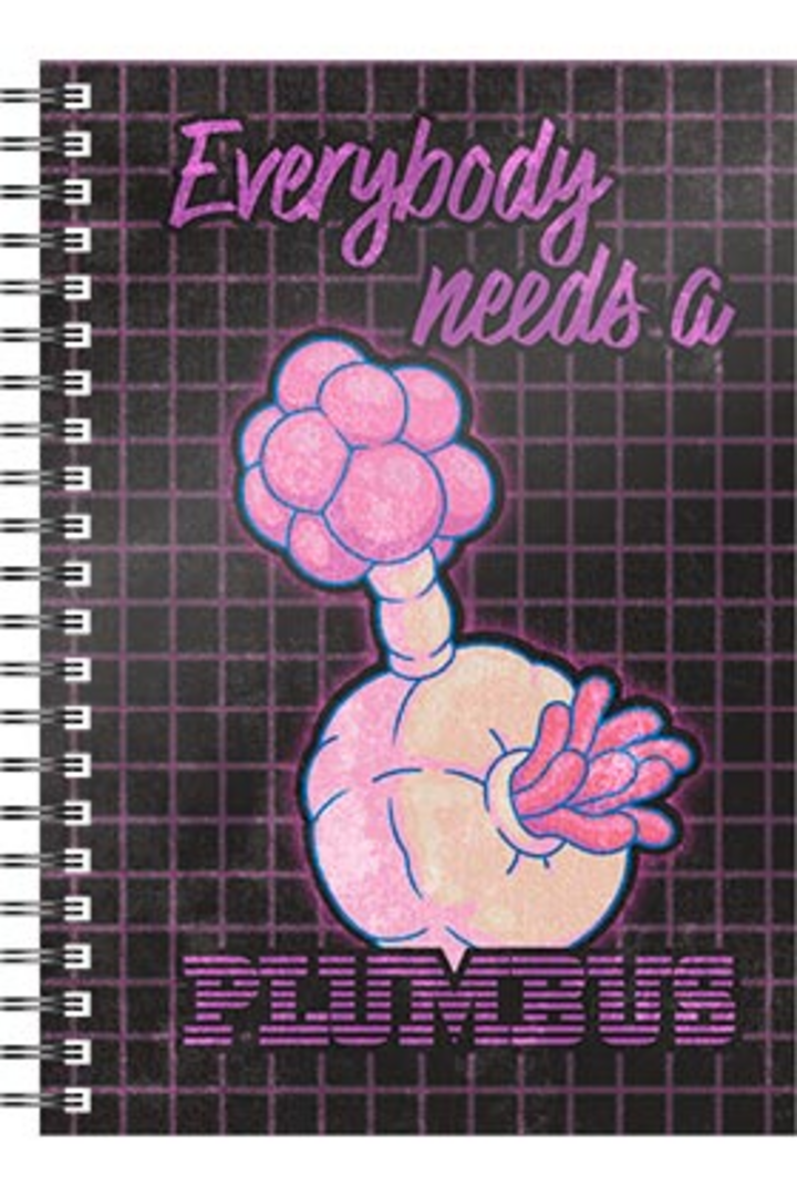 Libreta Espiral Plumbus Rick Y Morty