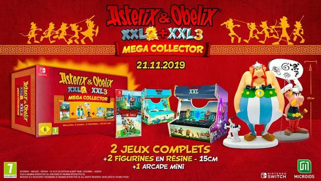 Comprar Astérix & Obelix XXL2 & XXL3 Mega Collector Edition Switch Coleccionista