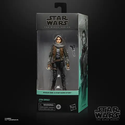 Comprar Figura Star Wars Jyn Erso Serie Black Figuras