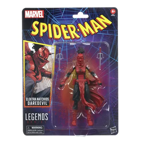 Comprar Figura Marvel Spider-Man Elektra Natchios Daredevil Serie Legends Figuras