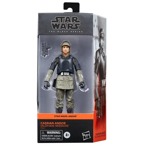 Comprar Figura Star Wars Andor Cassian Andor Mision Aldhani Serie Black Figuras