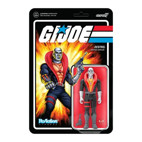 Comprar Figura Reaction GI Joe Destro Figuras