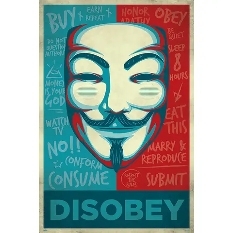 Comprar Poster Disobey 