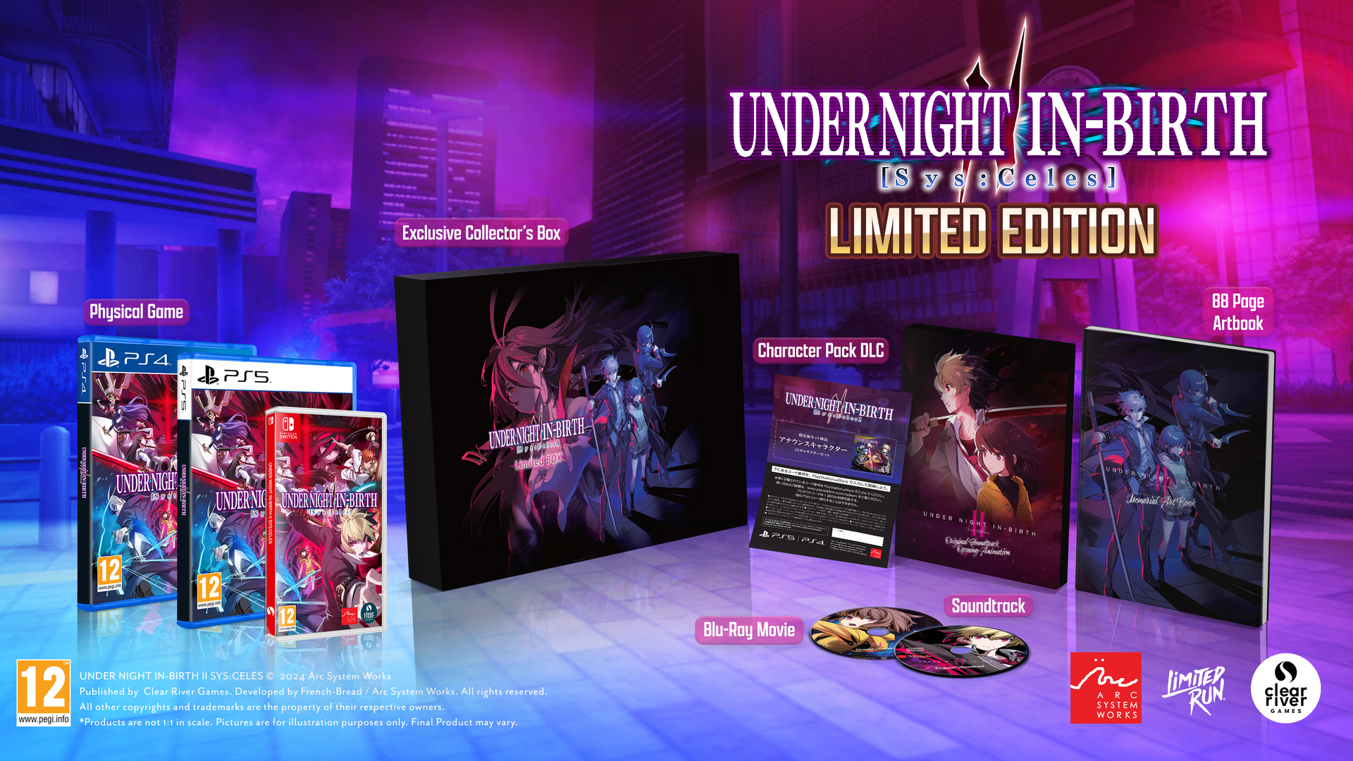 Under night in-birth ii sys:celes (limited edition)