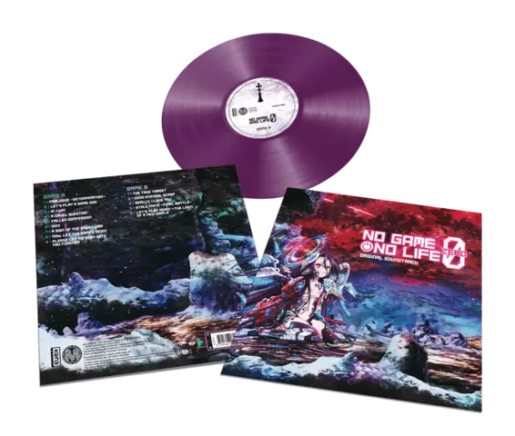 Vinilo No Game No Life Zero - Original Soundtrack 1 LP Color Violeta