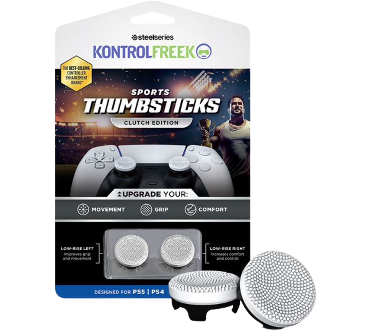 Thumbsticks Sports Clutch Edition Blanco/Negro