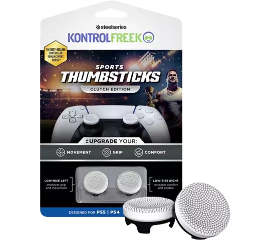 Comprar Thumbsticks Sports Clutch Edition Blanco/Negro PS5