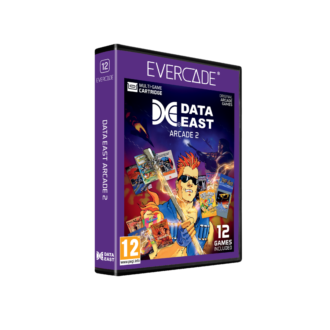 Cartucho evercade data east arcade collection 2