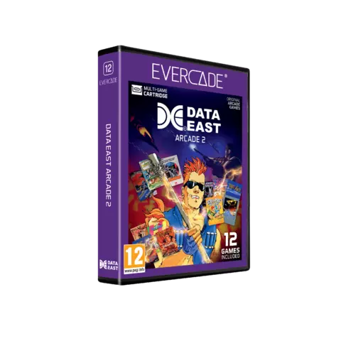 Cartucho Evercade Data East Arcade Collection 2