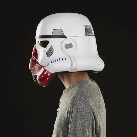 Reservar Casco Electrónico Storm Trooper Incinerador Replica 1:1 Star Wars Mandalorian Hasbro Estándar