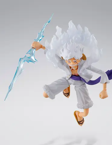 Reservar Figura Monkey D. Luffy One Piece Gear 5 SH Figuarts Re-Run Tamashii Nations Figuras de Videojuegos Estándar