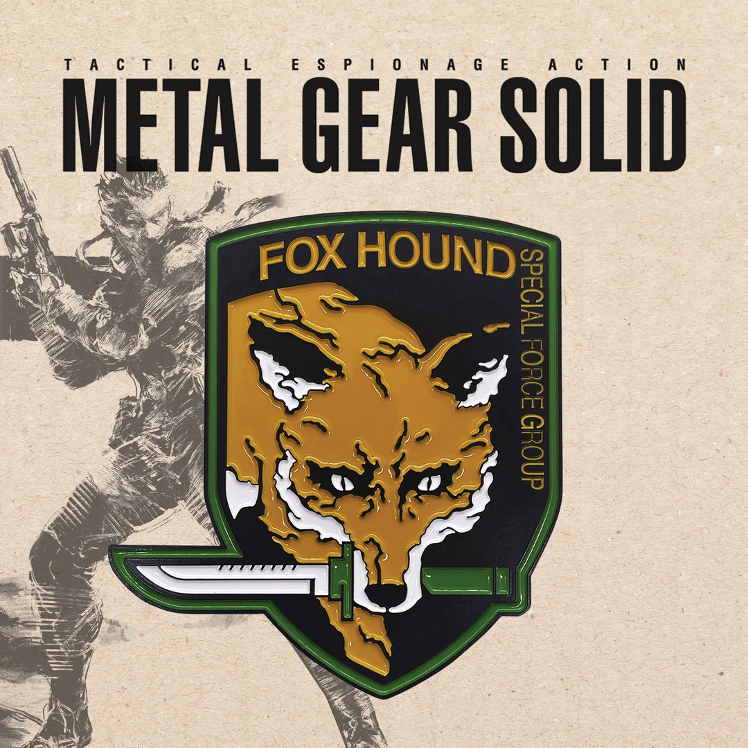 Fanattik Foxhound Ligote Igne Metal Gear Solid Edición Limitada