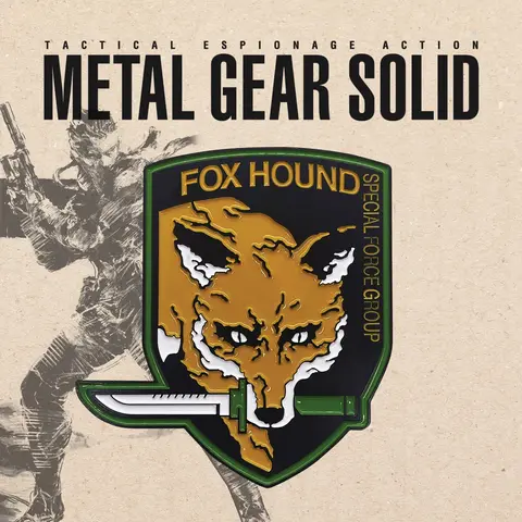 Reservar Metal Gear Solid Foxhound Insignia Edición Limitada Lingote Limitada