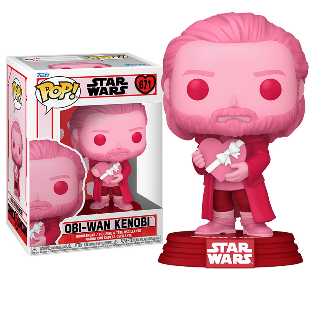 Star wars - pop obi-wan kenobi (valentine's edition)