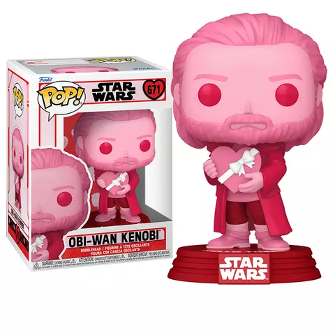Comprar Star Wars - POP Obi-Wan Kenobi (Valentine's Edition) Figuras Estándar