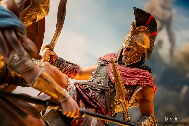 Reservar Diorama Resina Alexios Assassin's Creed: Odyssey Spartan Kick 1/6 Pure Arts Dioramas y escenarios