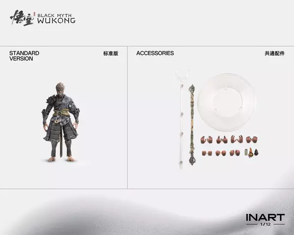 Reservar Figura The Destined One Black Myth: Wukong Bronze Armor Set Standard Ver. Queen Studios 16 cm Figuras Estándar
