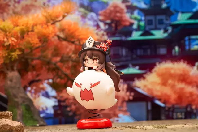 Reservar Figura Hu Tao Genshin Impact Chibi Chara Yurayura Stand Ver. (Re-run) Apex Innovation Figuras Estándar
