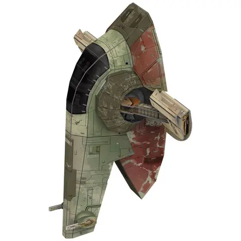 Comprar Puzzle 3D Star Wars The Mandalorian Caza Estelar De Boba Fett 