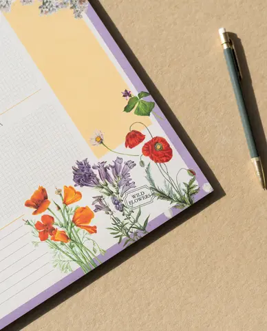 Comprar Bloc Planificador Semanal A3 Wild Flowers Frances 