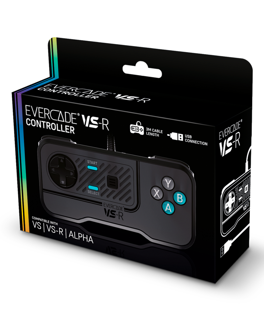 Mando evercade vs-r con cable