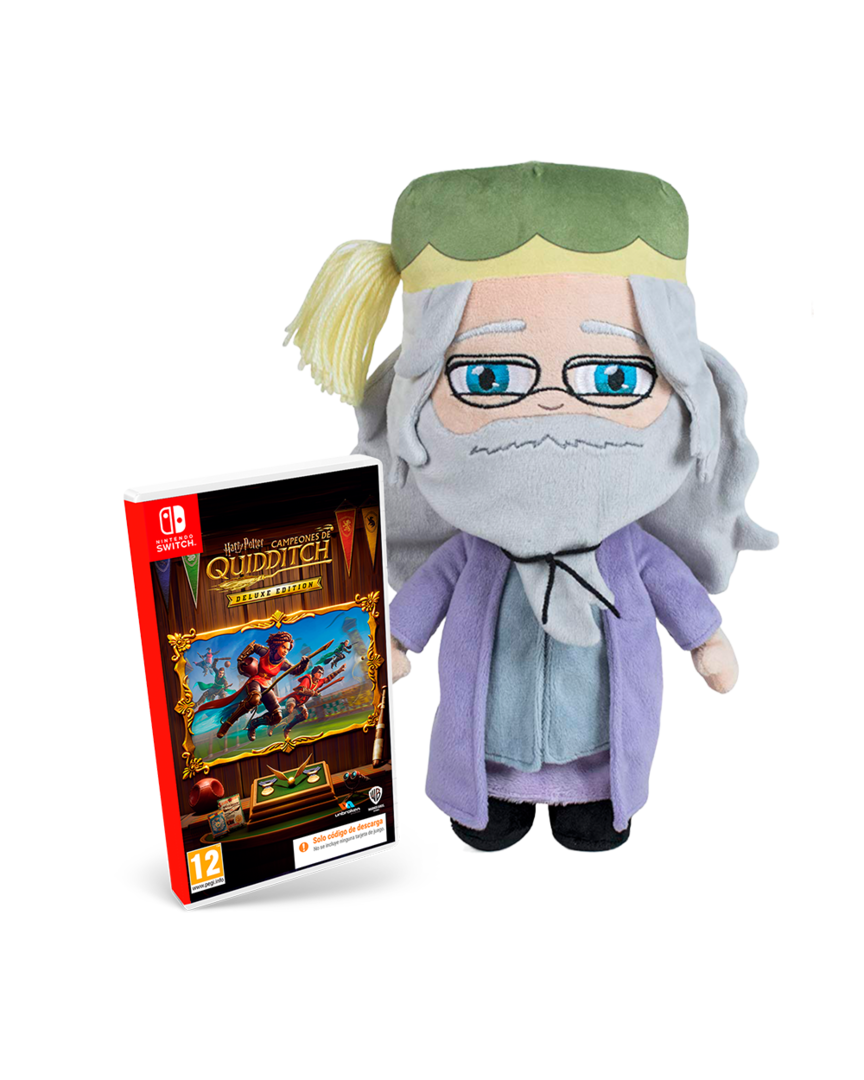 Harry Potter: Campeones de Quidditch Ed. Deluxe + Peluche Dumbledore