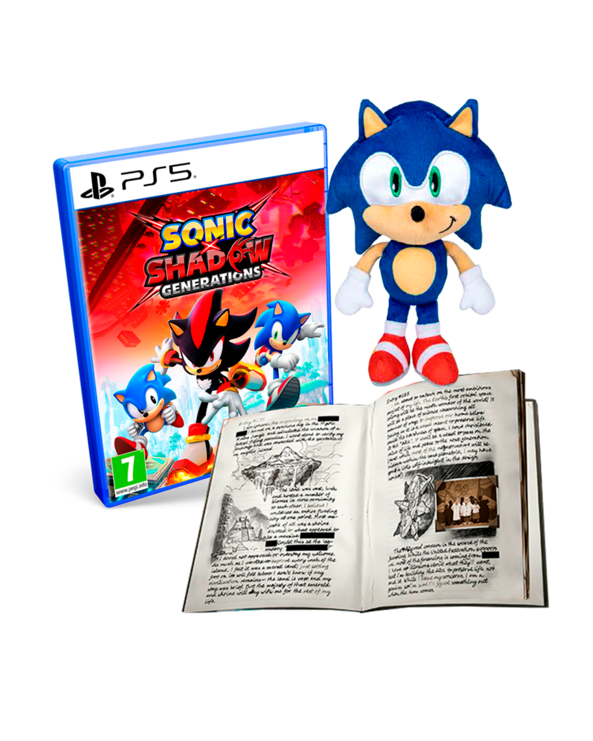 Sonic x Shadow Generations + Peluche Sonic