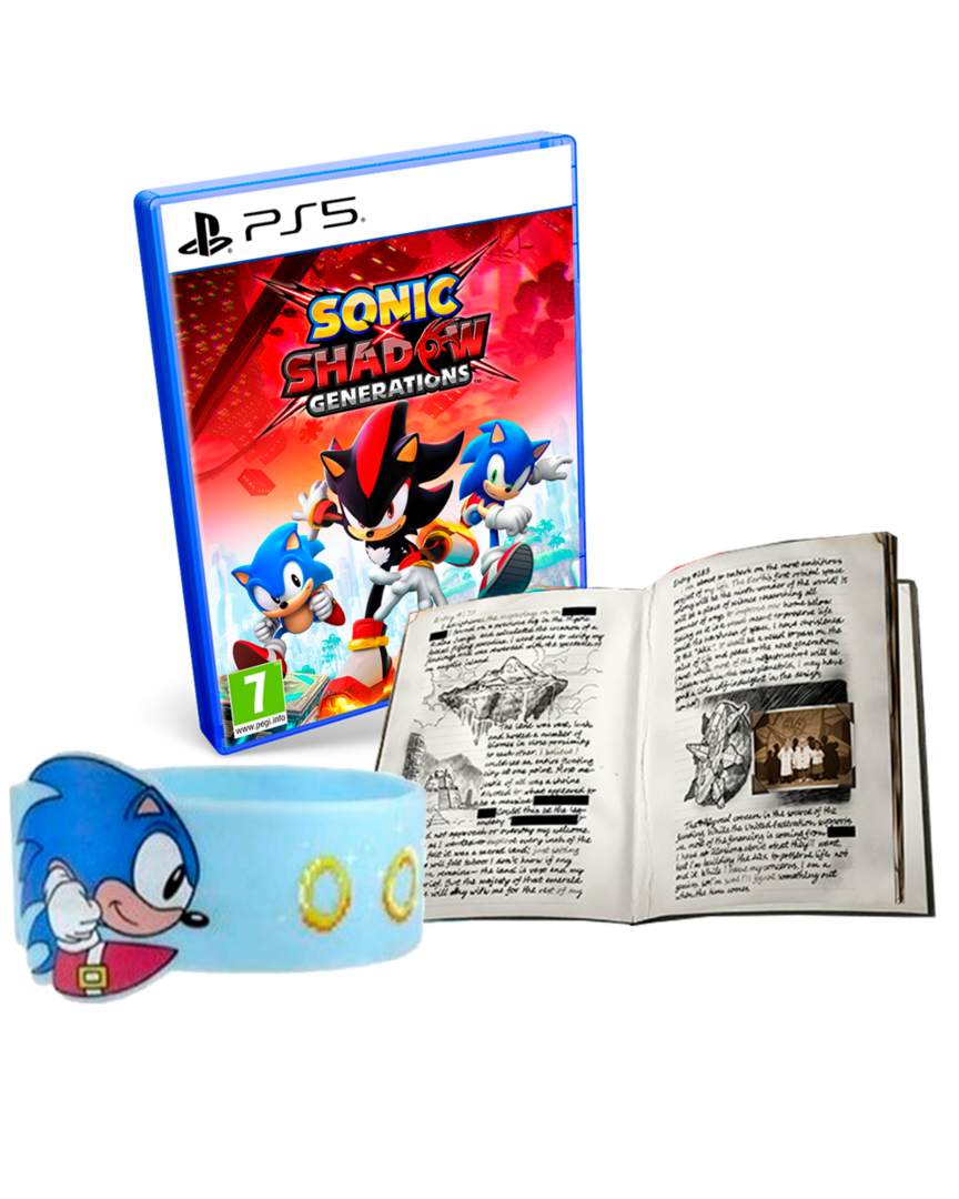 Sonic x Shadow Generations + Pulsera Sonic the Hedgehog con Licencia Oficial