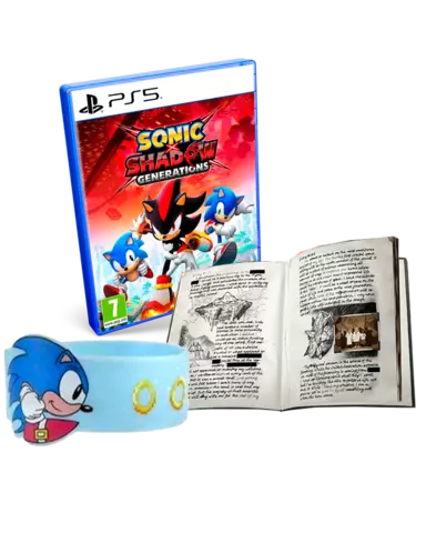 Sonic x Shadow Generations + Pulsera Sonic the Hedgehog con Licencia Oficial