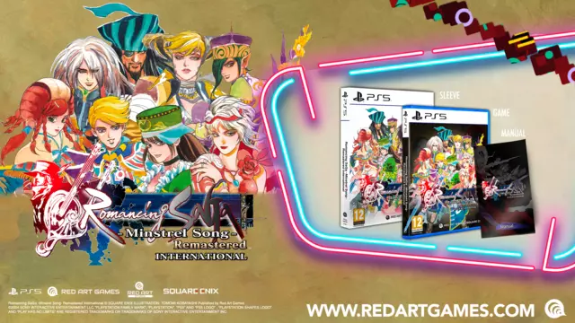 Reservar Romancing Saga Minstrel Song Remastered Edición International PS5 Estándar