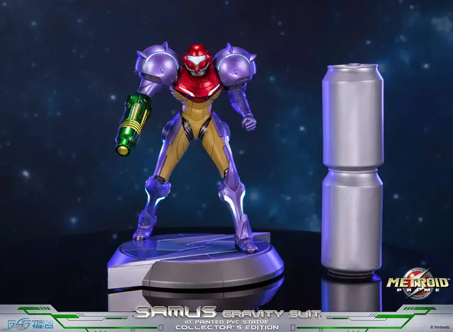 Reservar Figura Samus Gravity Suit Metroid Prime First 4 Figures Edición Coleccionista Figuras