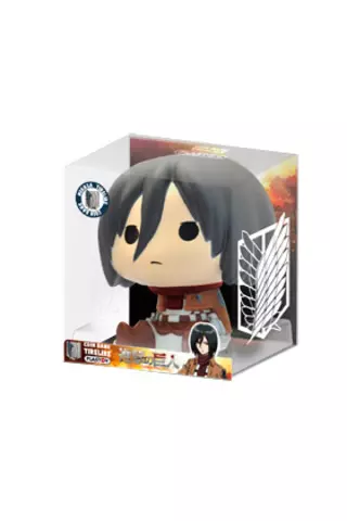 Comprar Mikasa Chibi Hucha 16 cm Pvc Attack On Titan Estándar