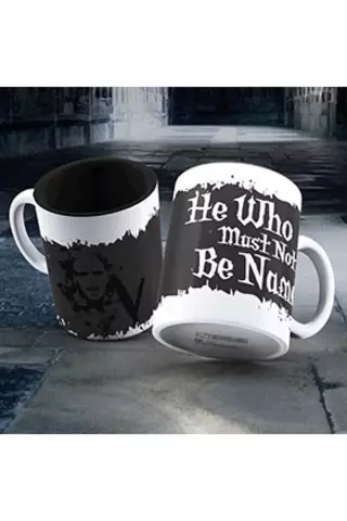 Comprar Quien No Debe Ser Nombrado Taza Blanca Ceramica Harry Potter Estándar