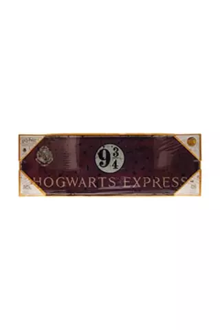 Comprar Hogwarts Express Poster De Vidrio 60X20 Harry Potter Estándar