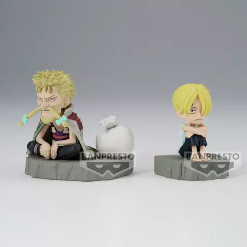 Comprar Figura Sanji & Zeff World Collectable Stories One Piece 6cm Figuras Estándar
