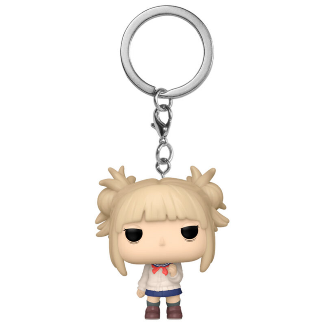 Funko Pop! Keychain: MHA - Himiko Toga - (Hideout) - My Hero Academia - Minifigura de Vinilo Coleccionable Llavero Original - Relleno de Calcetines - Idea de Regalo- Mercancia Oficial - Anime Fans