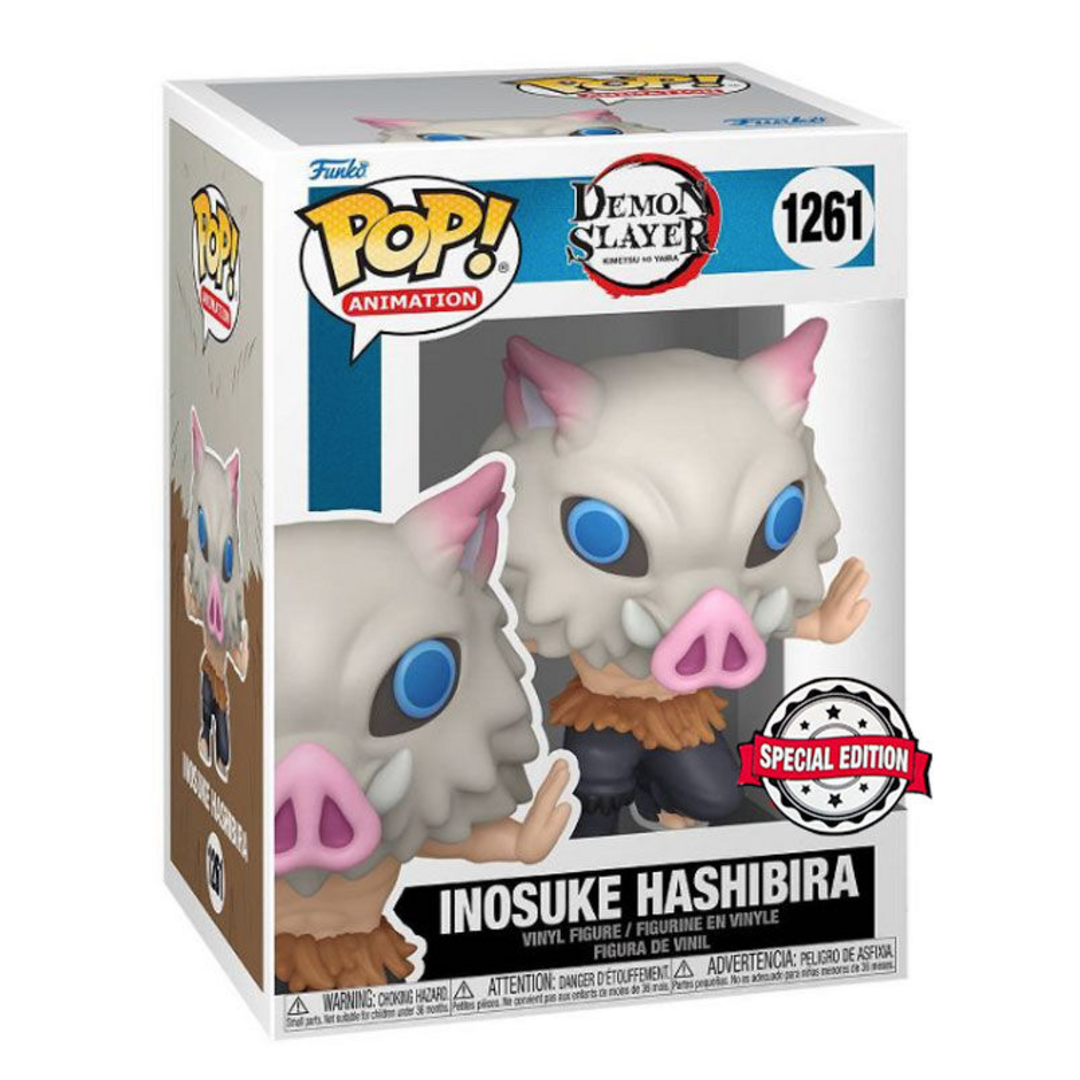 Figura pop demon slayer kimetsu no yaiba inosuke hashibira exclusive