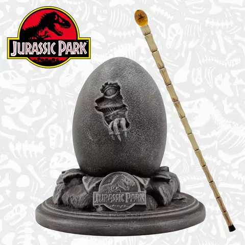 Comprar Réplica Set Vara y Huevo John Hammond Jurassic Park 30 Aniversario Fanattik  Limitada