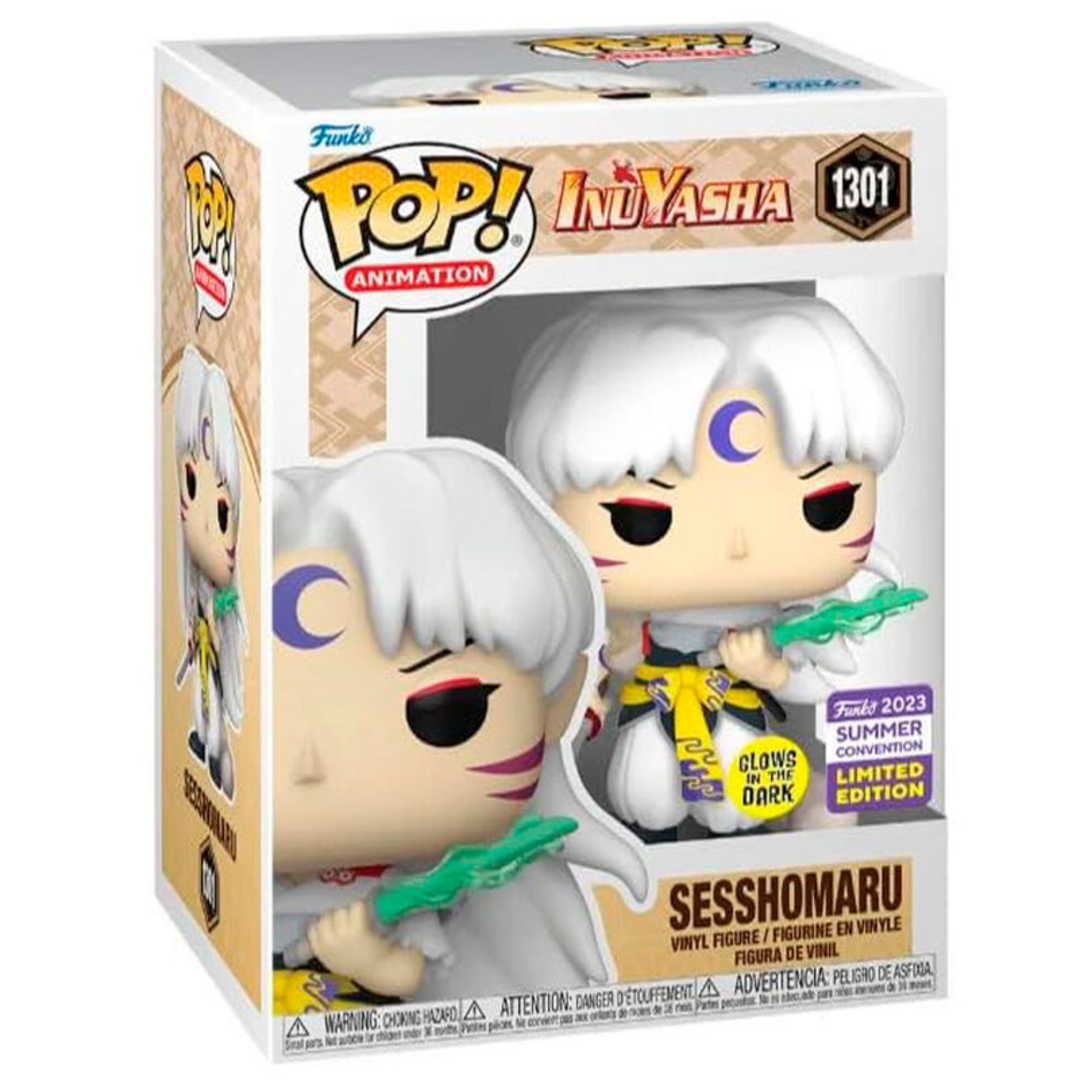 Funko Pop Inuyasha Sesshomaru Exclusive Glow Limited Edition 1301