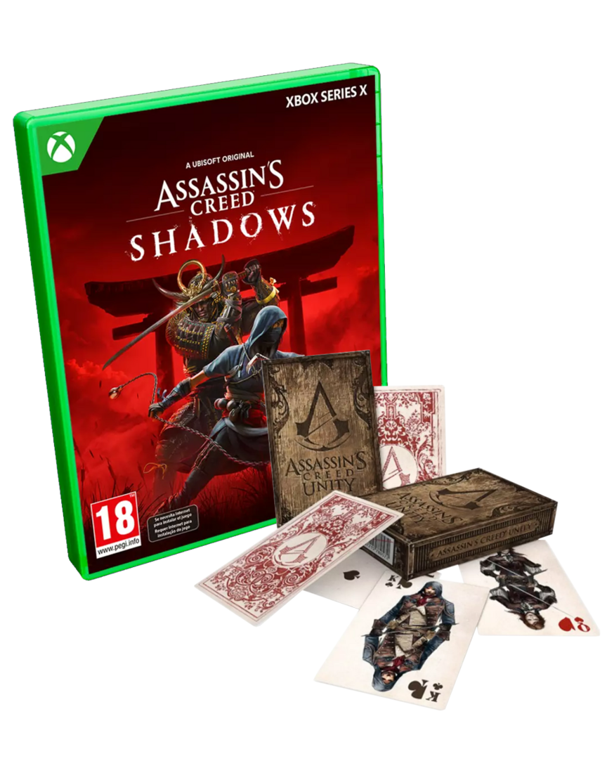 Assassin's Creed Shadows + Baraja de Cartas Assassin's Creed Oficial