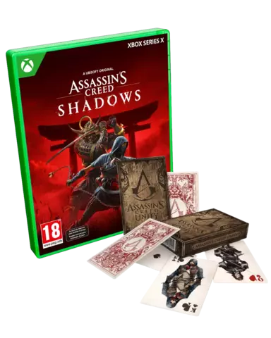 Assassin's Creed Shadows + Baraja de Cartas Assassin's Creed Oficial