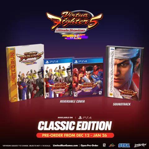 Reservar Virtua Fighter 5: Ultimate Showdown Edición Classic PS4 Classic - EEUU