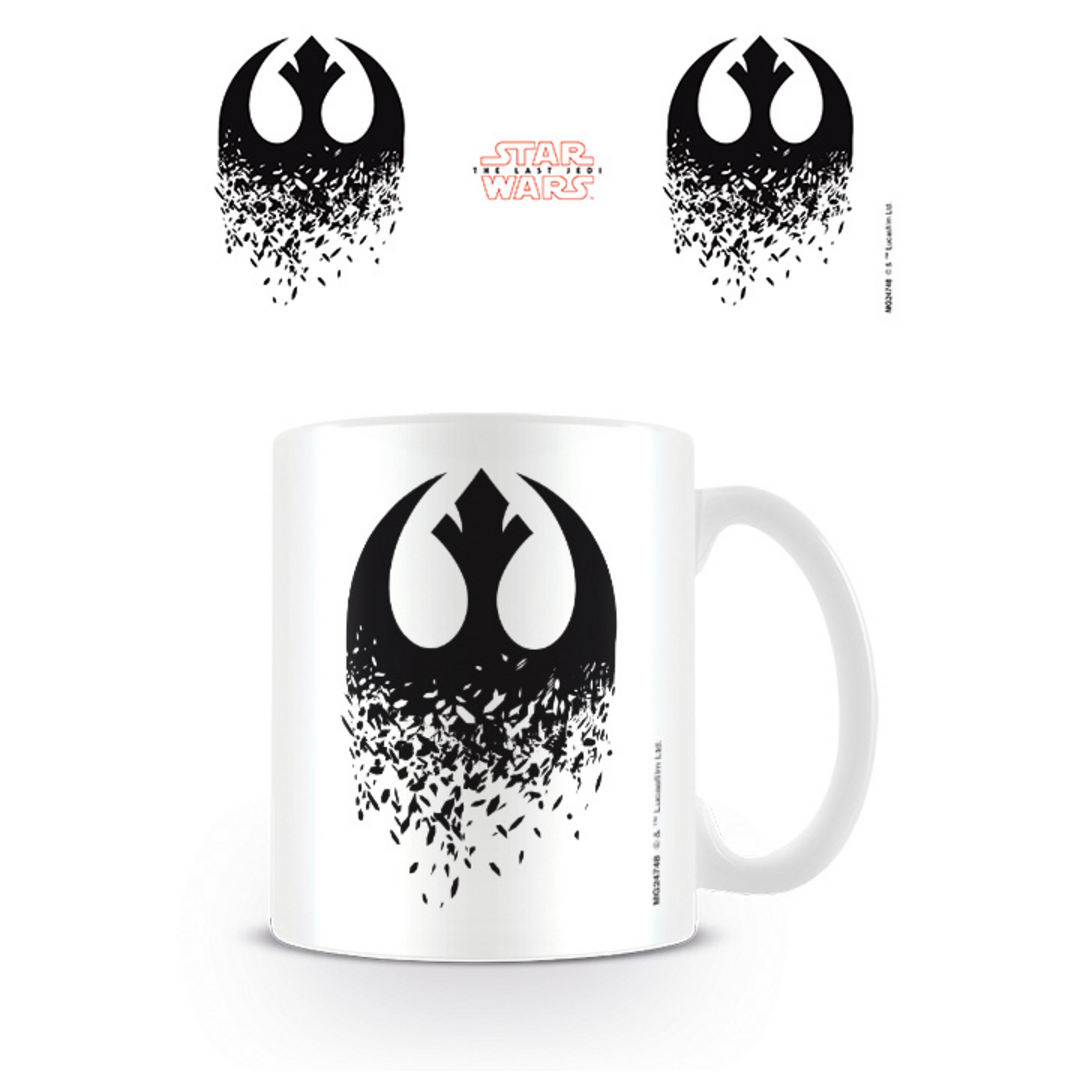Star wars (episode 8) - taza  320 ml rebel symbol