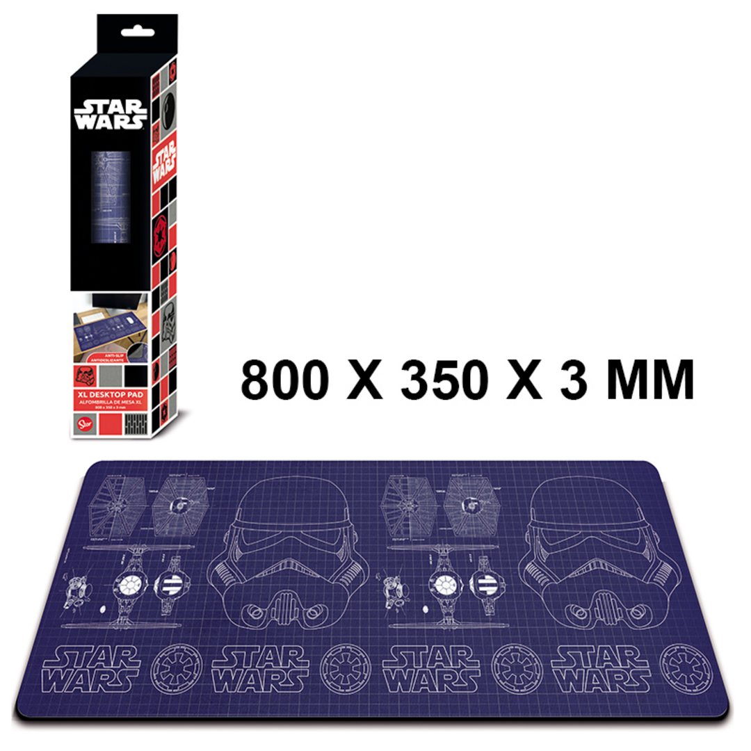 Star wars - alfombrilla xl 80x35